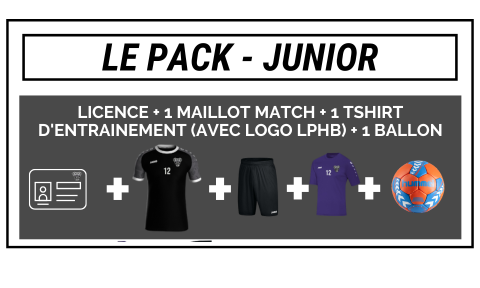 Pack Licence Saison 2025-2026