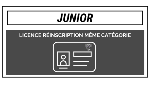 Pack Licence Saison 2026-2027 - RÉINSCRIPTION DANS LA MÊME CATÉGORIE