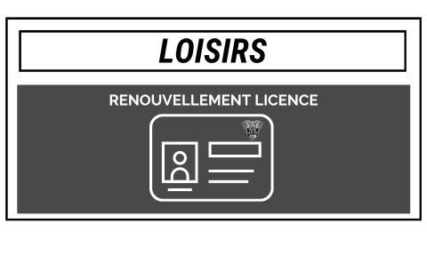 Renouvellement licence